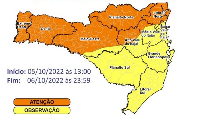 Ciclone Extratropical Provoca Chuva Intensa E Rajadas De Vento