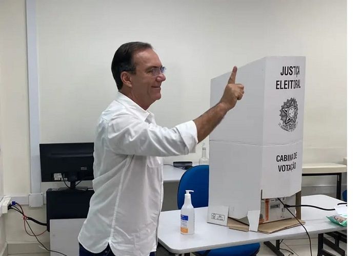 Eleições 2022 Décio Lima vota em Blumenau