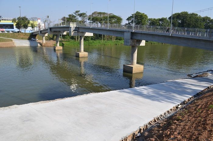 Rampa náutica da margem esquerda recebe concretagem e ganha forma final ...